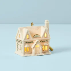 Christmas Village Toy Shoppe Lighted Ornament