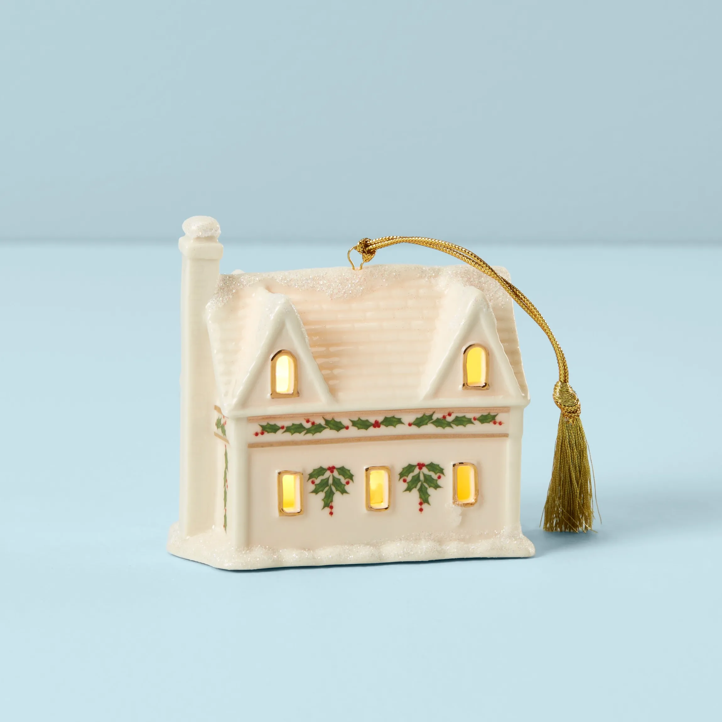 Christmas Village Toy Shoppe Lighted Ornament