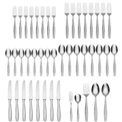 Cleo 45-Piece Flatware Set