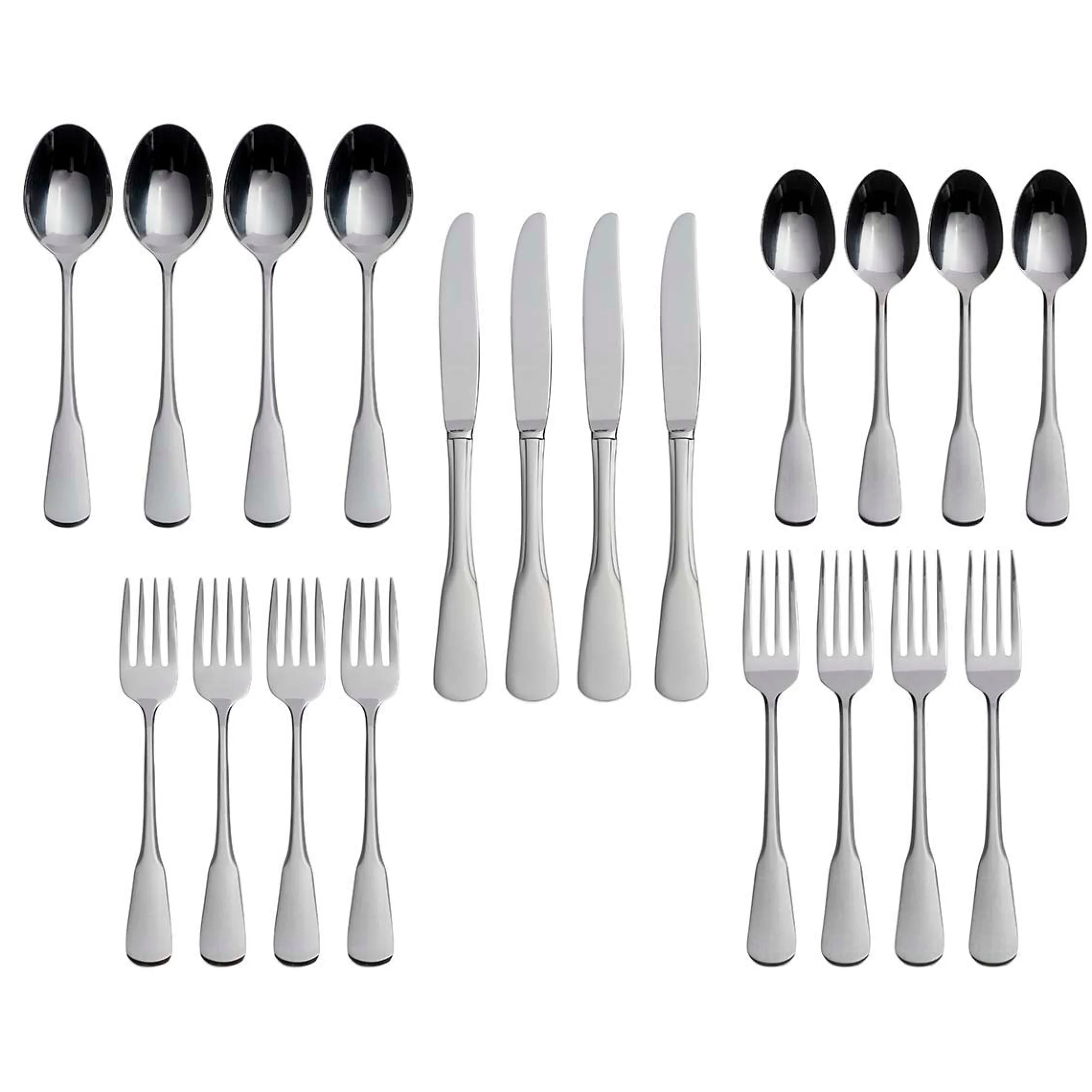 Colonial Boston 20-Piece Flatware Set