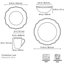Contempo Luxe Accent Plate