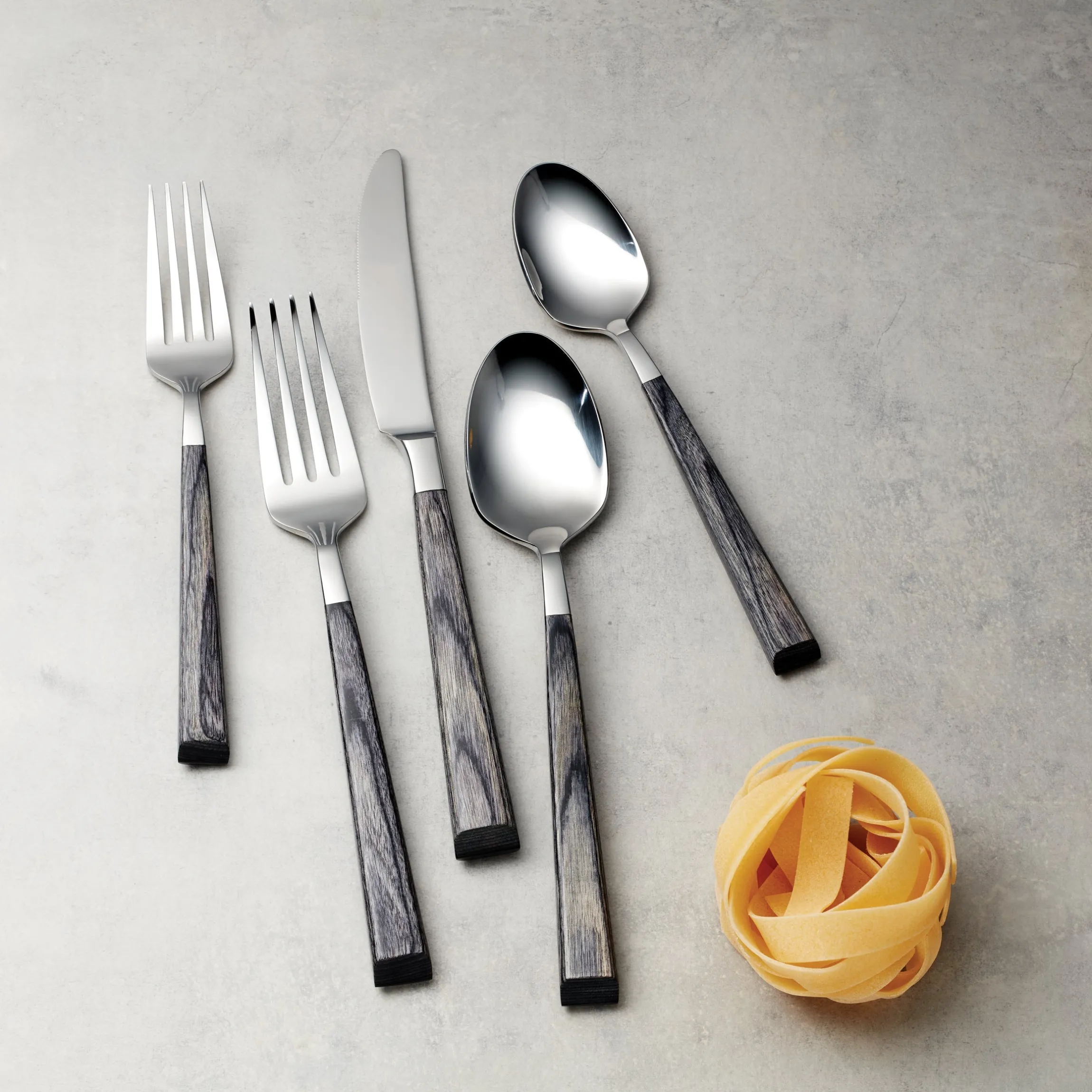 Coronado Charcoal 5-Piece Place Setting