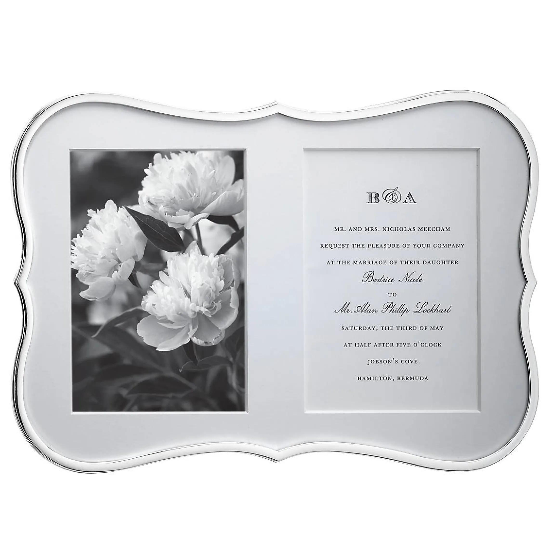 Crown Point Double 5x7 Photo Frame