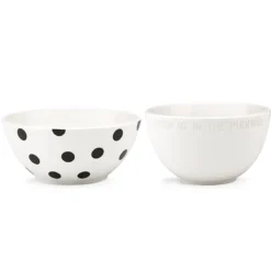 Deco Dot 2-Piece Mixing Bowl Set