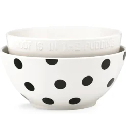Deco Dot 2-Piece Mixing Bowl Set