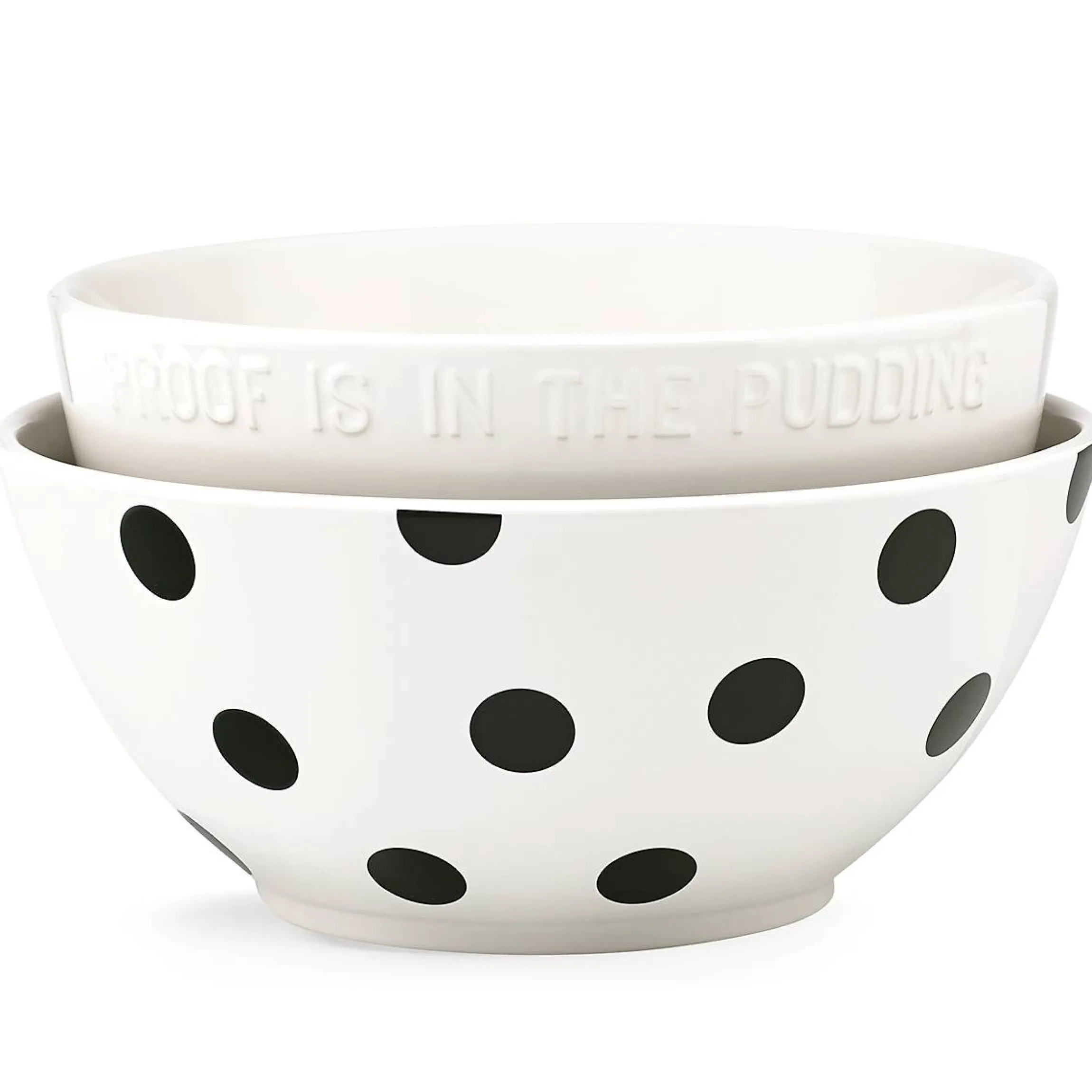 Deco Dot 2-Piece Mixing Bowl Set