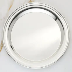 Derby Silverplate Round Tray