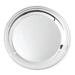 Derby Silverplate Round Tray