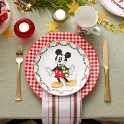 Disney Holiday 12-Piece Dessert Set