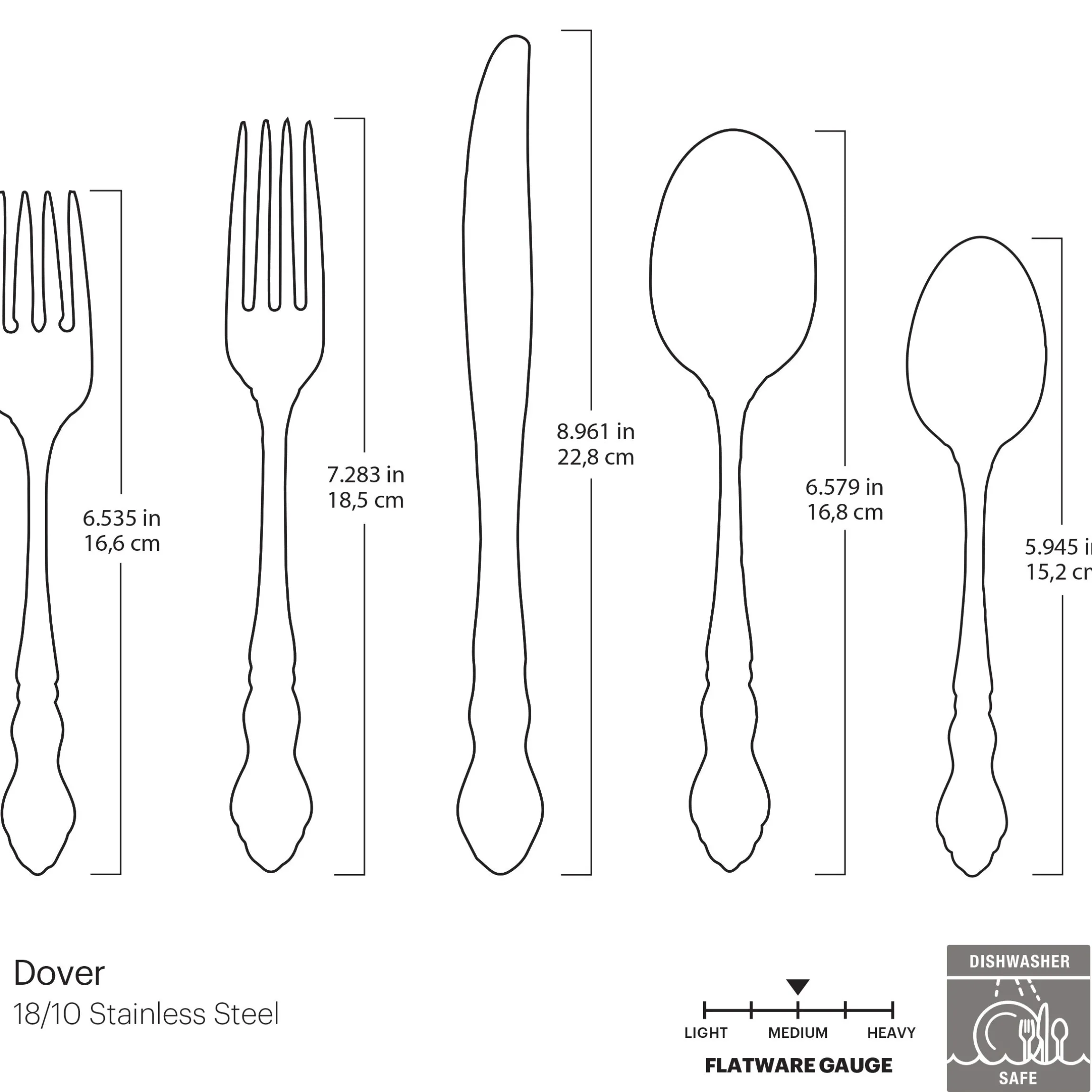 Dover 20-Piece Flatware Set