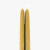 Dripless Chartreuse 12" Taper Candles, Set of 2