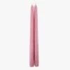 Dripless Vintage Rose 12" Taper Candles, Set of 2