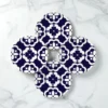 Elegant Geo Accent Plates, Set of 4