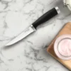 Epicure Black Steak Knives, Set of 4