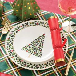 Evergreen Dinner Plates, Set of 4