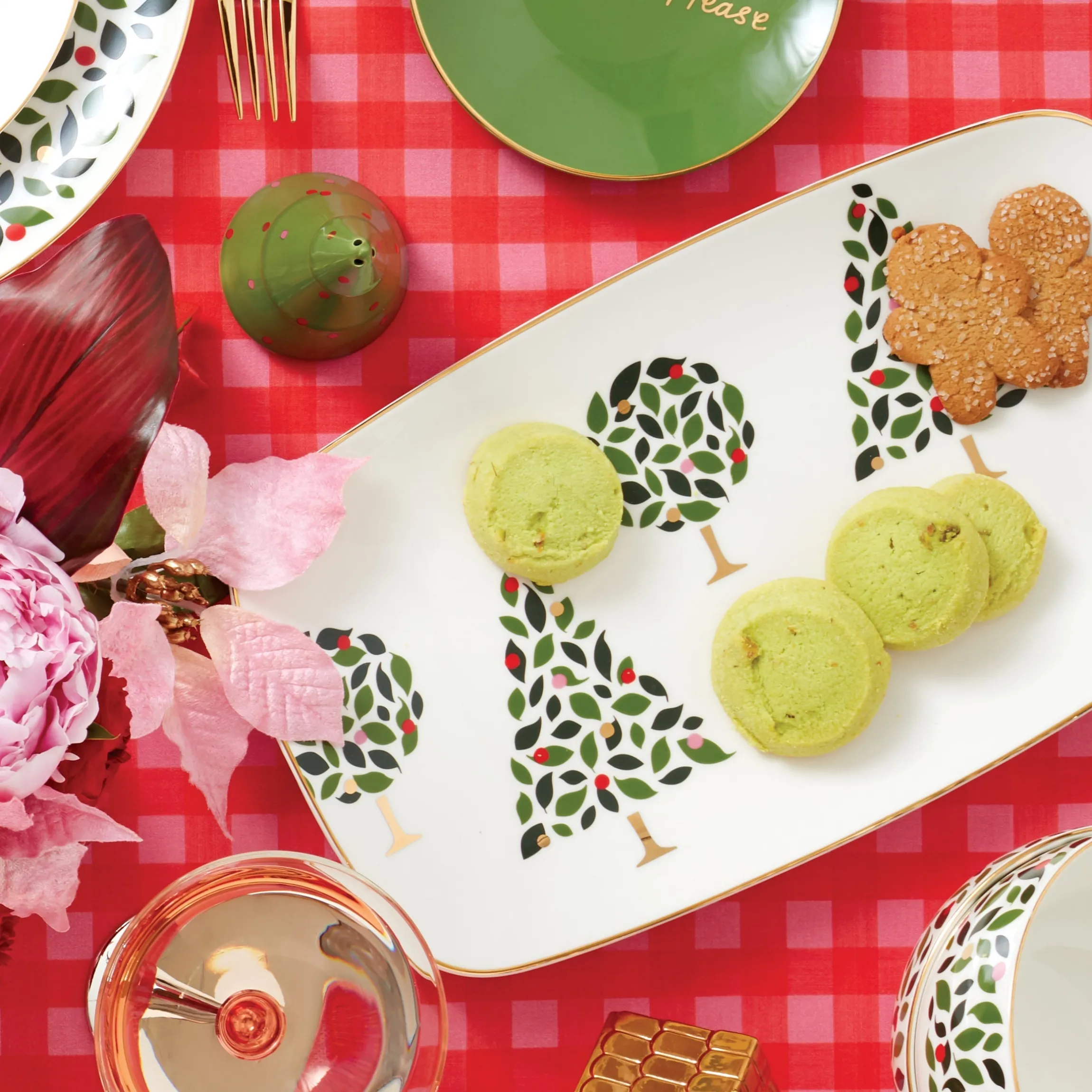 Evergreen Hors d'Oeuvres Tray