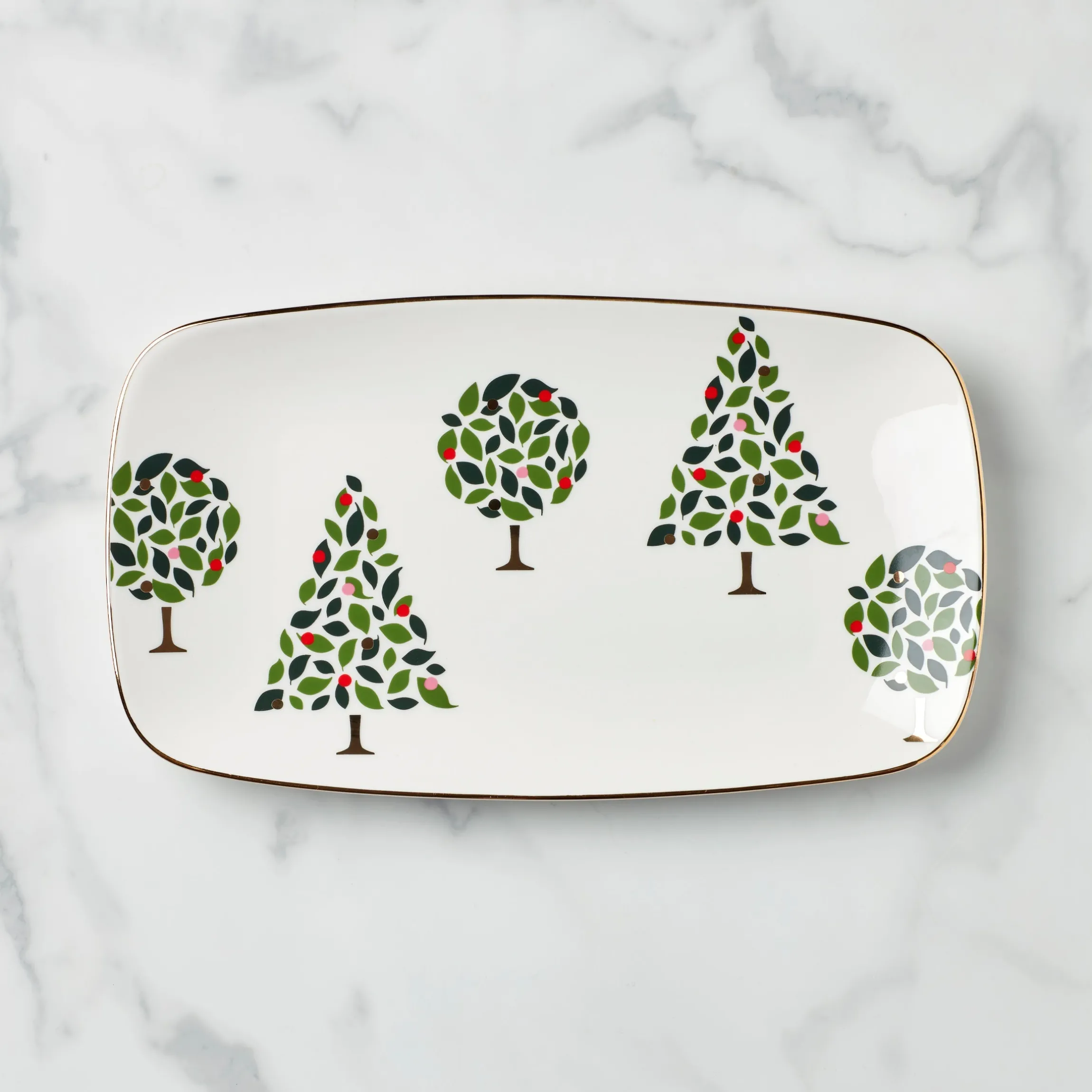 Evergreen Hors d'Oeuvres Tray