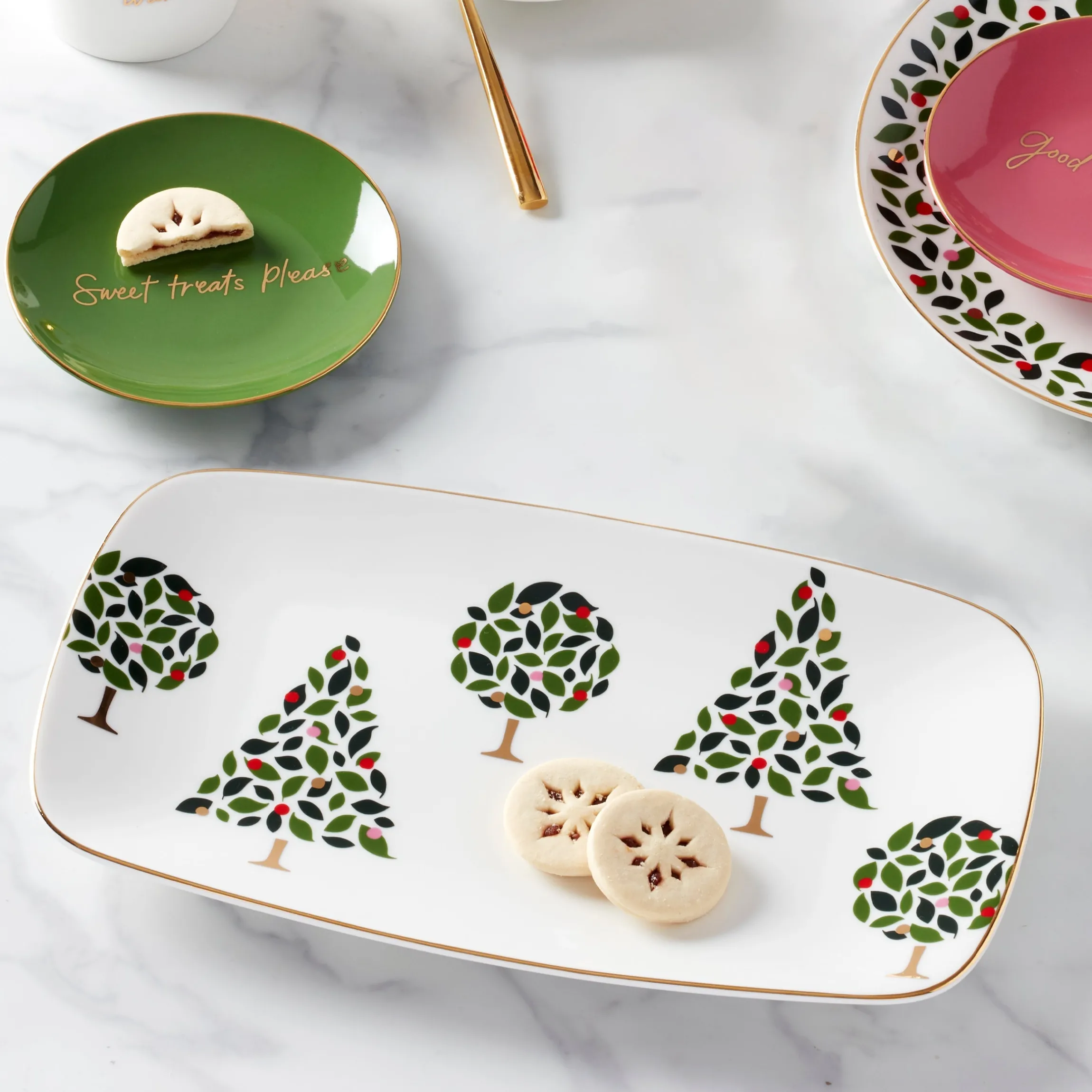 Evergreen Hors d'Oeuvres Tray
