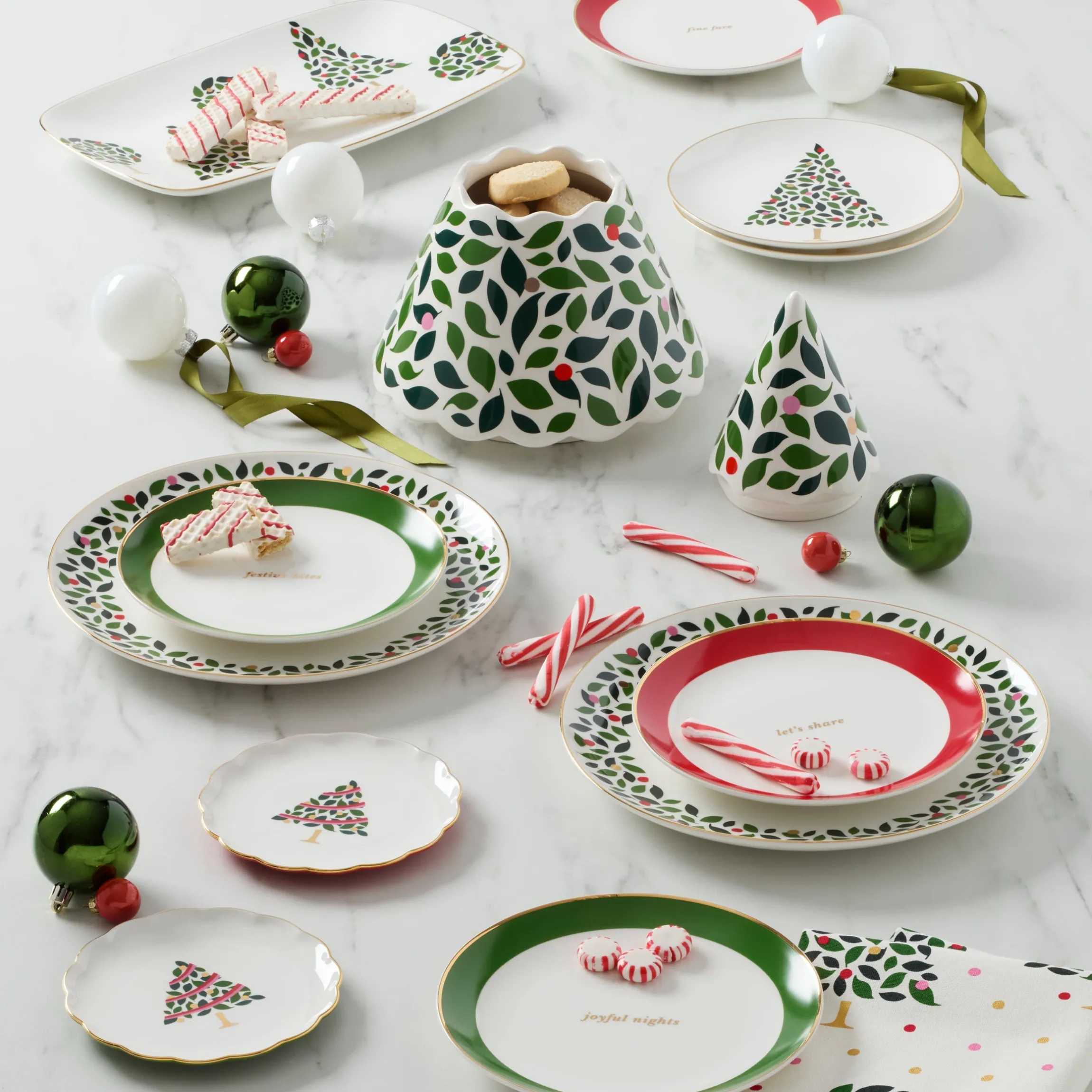 Evergreen Treat Jar