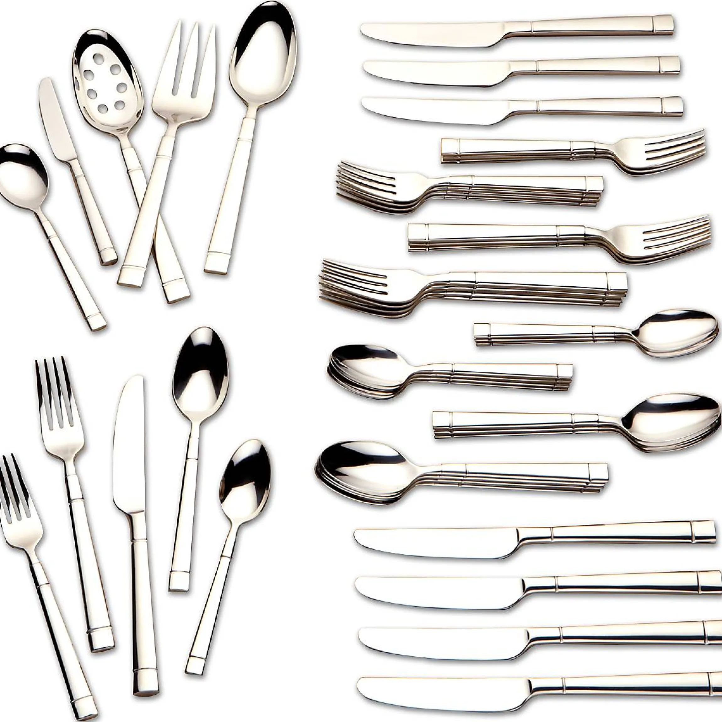 Fair Harbor 45-Piece Flatware Set