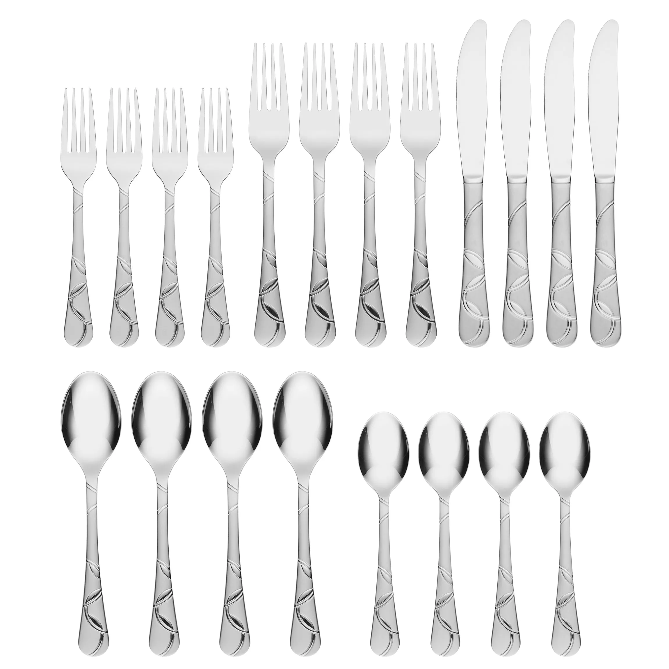 Felicity Sand 20-Piece Flatware Set