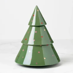 Figural Evergreen Treat Jar
