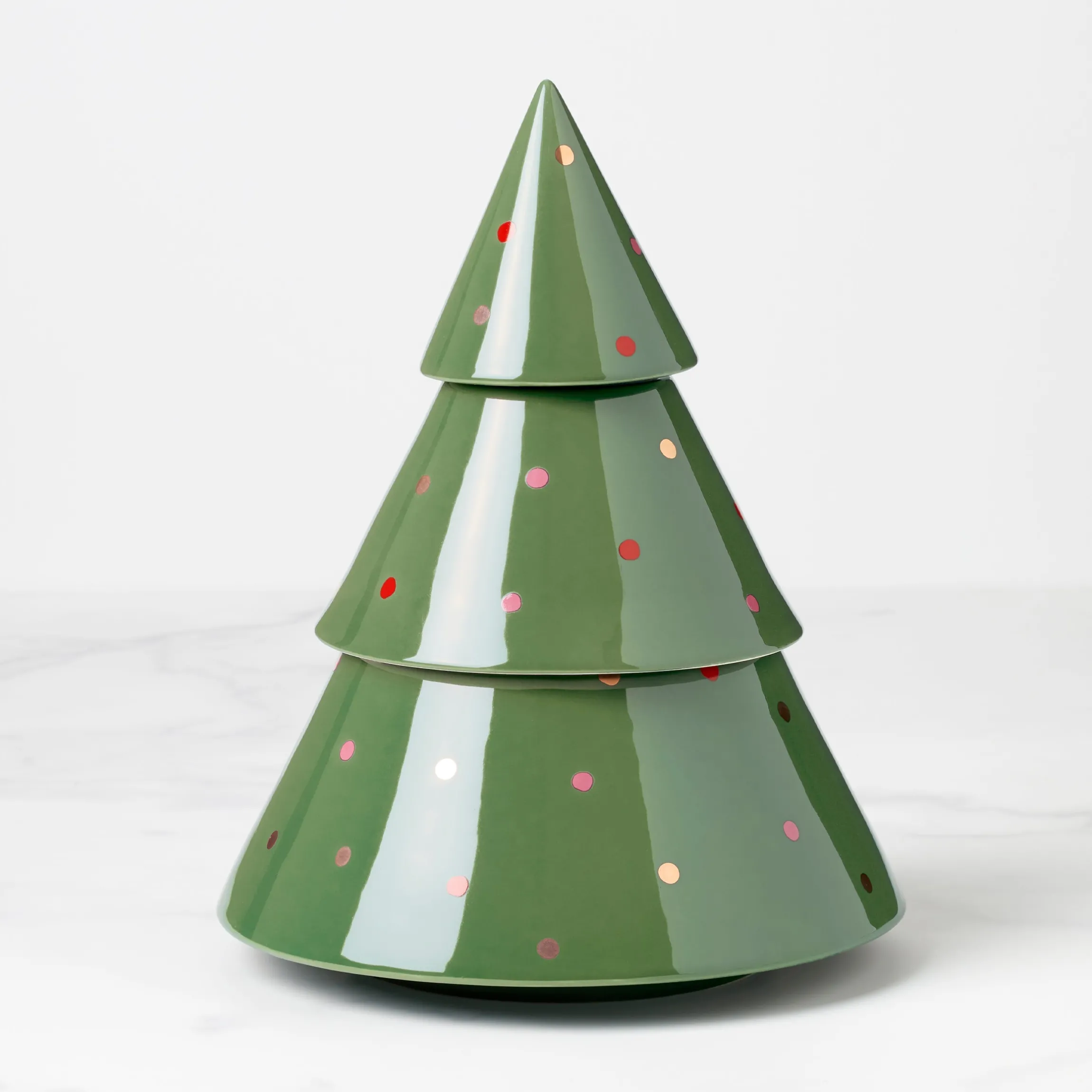 Figural Evergreen Treat Jar