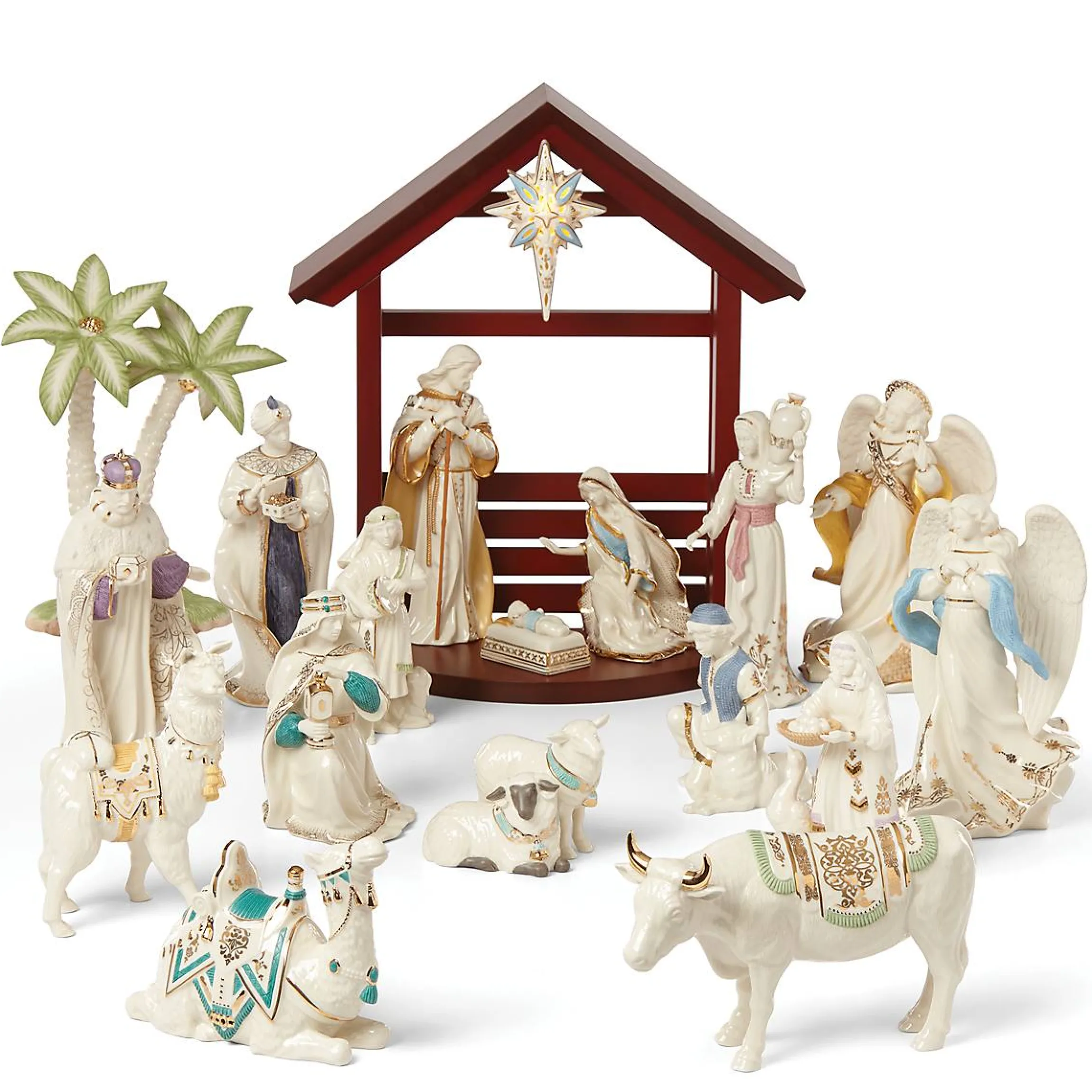 First Blessing Nativity Woman & Water Jug Figurine