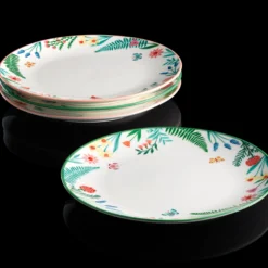 First Blooms Accent Plates, Set of 4