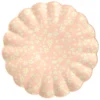 Floral Assorted Bamboo Large Plates, Set of 6