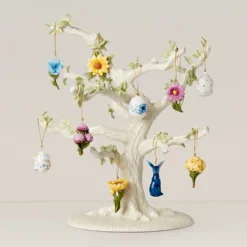 Floral Easter 10-Piece Mini Ornament Set