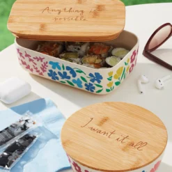 Floral Fields 2-Piece Container Set