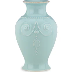 French Perle Ice Blue Bouquet Vase