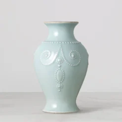 French Perle Ice Blue Bouquet Vase