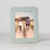 French Perle Ice Blue 5x7 Photo Frame