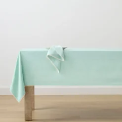French Perle Ice Blue 60x84 Tablecloth