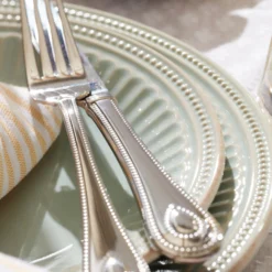French Perle 65-Piece Flatware Set