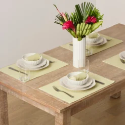 French Perle Pistachio Placemat