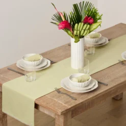 French Perle Pistachio Runner