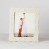 French Perle White 8x10 Photo Frame