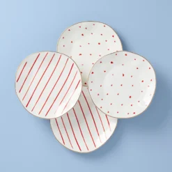 Garnet Bay 4-Piece Dessert Set