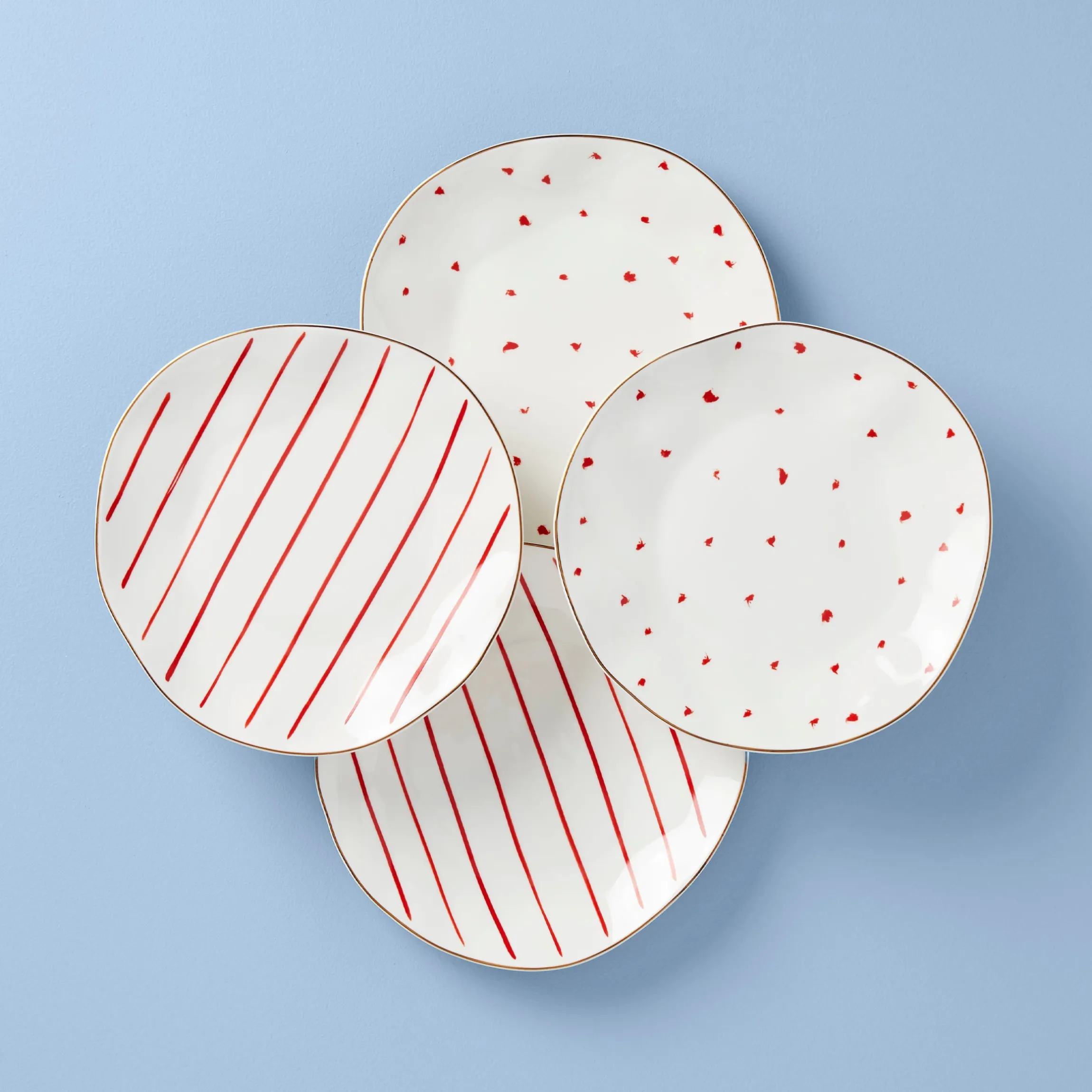 Garnet Bay 4-Piece Dessert Set