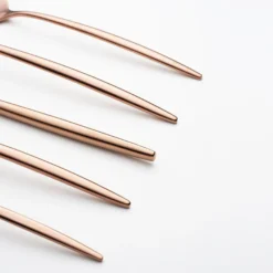 Gaze Copper Mirror 20-Piece Flatware Set