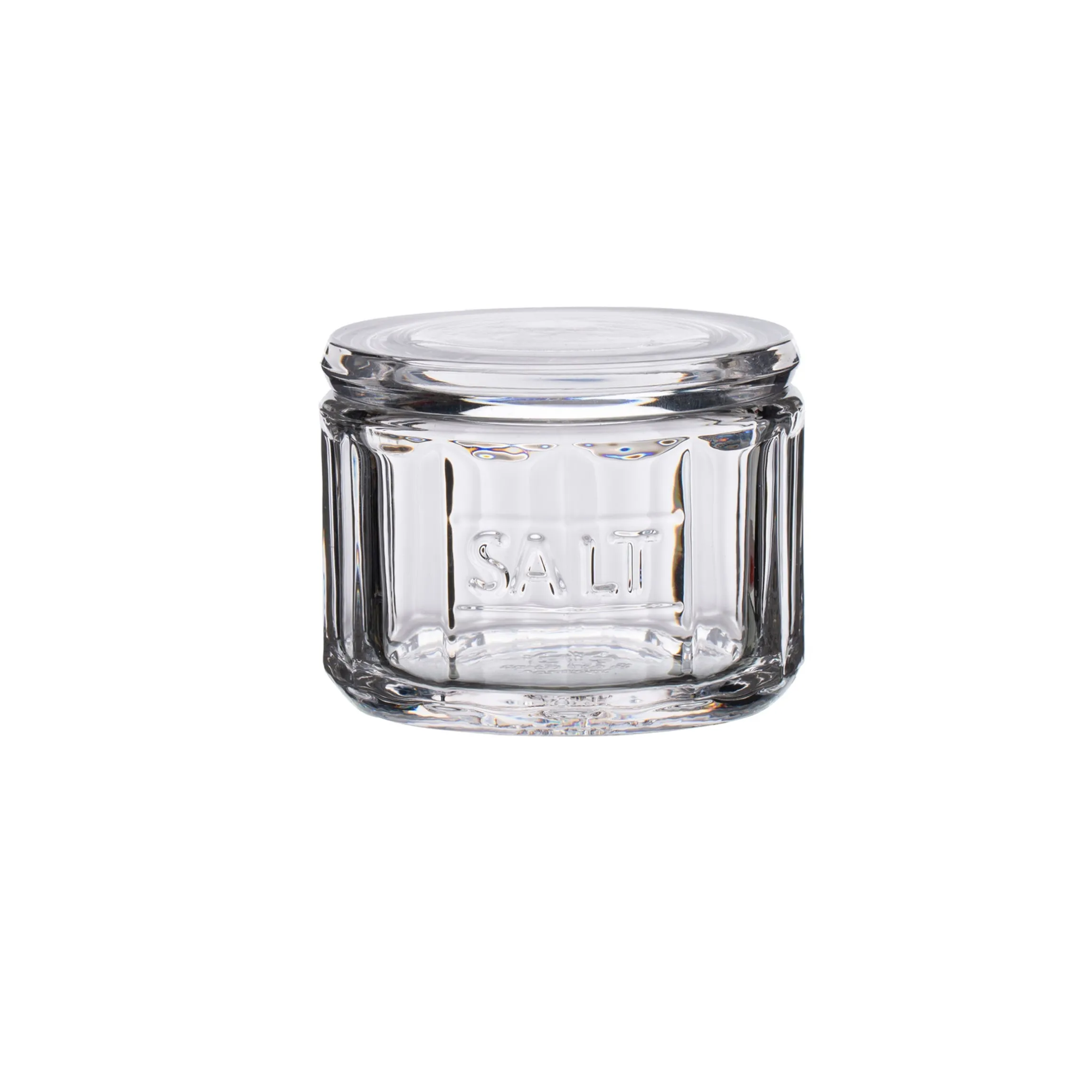 Glass Salt Pot with Scoop
