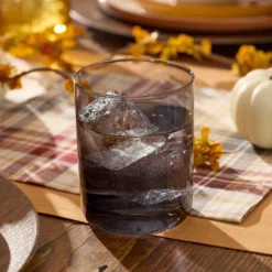 Golden Hour Double Old-Fashioned Glasses, Set of 4