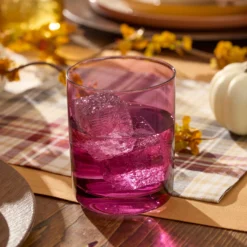 Golden Hour Double Old-Fashioned Glasses, Set of 4
