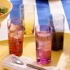 Golden Hour Highball Glasses, Set of 4