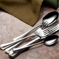 Golden Juilliard 20-Piece Flatware Set