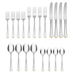 Golden Juilliard 20-Piece Flatware Set
