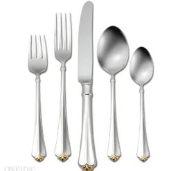 Golden Juilliard 5-Piece Place Setting